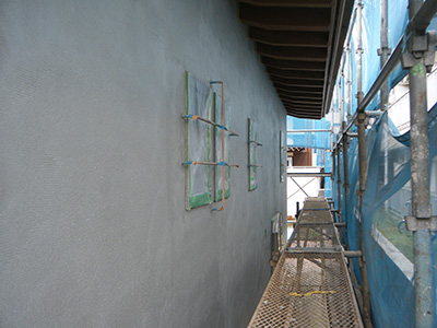 外壁モルタル塗り