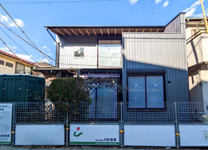 足場解体状況