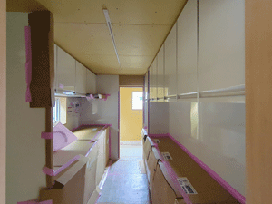 システムキッチン組立