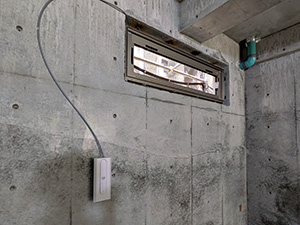 排煙オペレーター取付