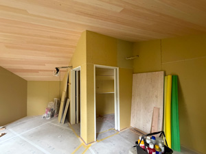 石膏ボード張り③