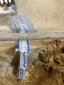 基礎クラック補修